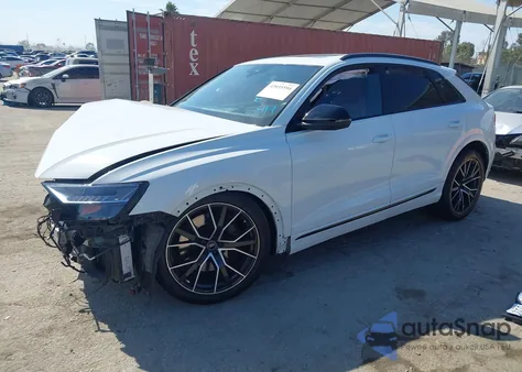 2021 Audi Sq8 Prestige Tfsi Quattro Tiptronic z USA, uszkodzony, nr VIN WA1CWBF17MD030385